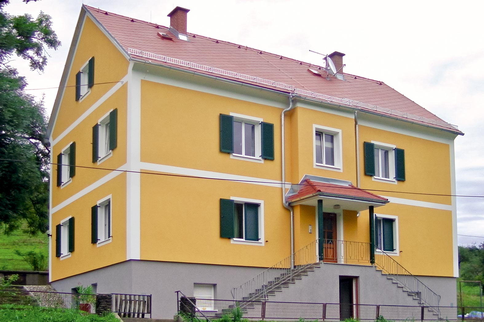hecher bau steiermark wien gewerbebau industriebau schulen kindergarten wohnbau altbau fassadensanierungen wohnbausanierung